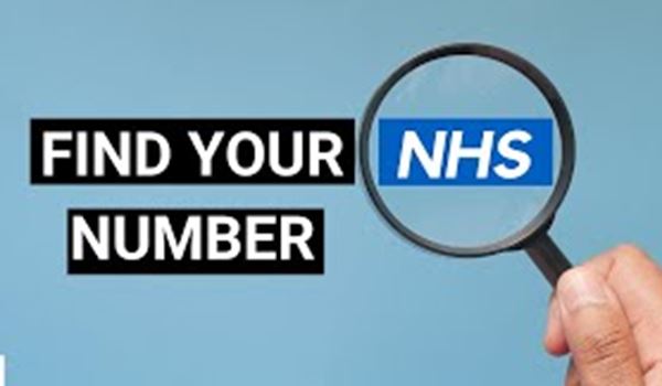 Find NHS number